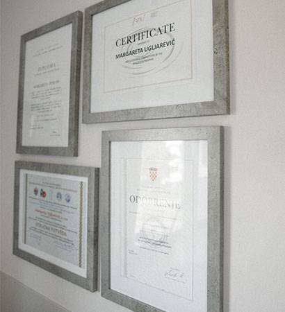Certifikati Poliklinike MeGyn